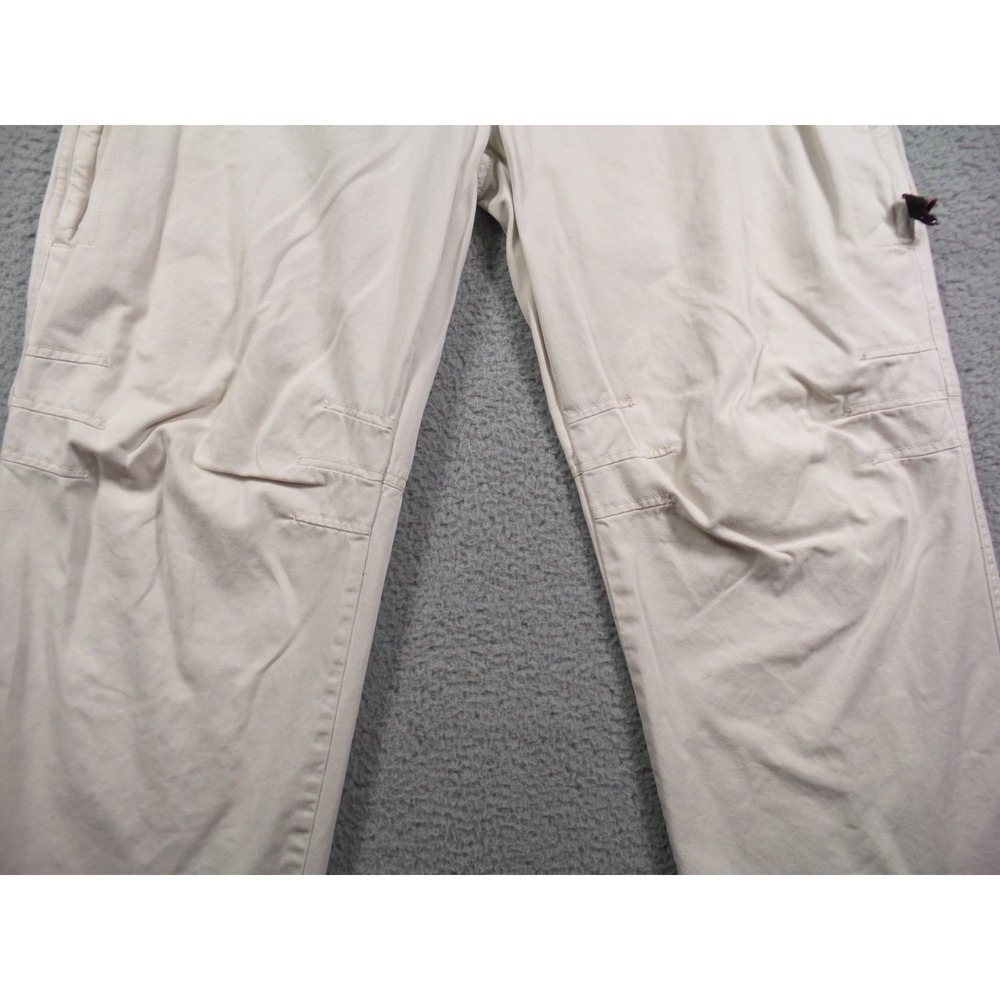 Vintage Polo Jeans Co Ralph Lauren Pants Mens Size 31x32 Beige Cargo Wide Leg - Picture 3 of 16